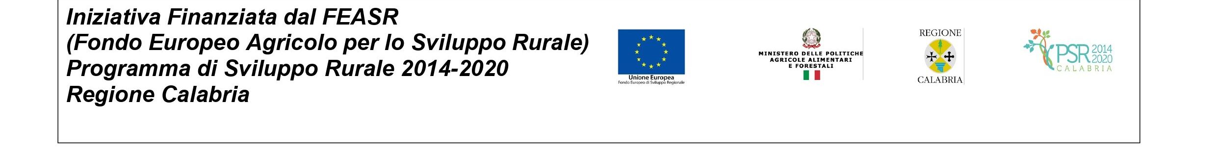 Programma di Sviluppo Rurale 2014/2020 Regione Calabria